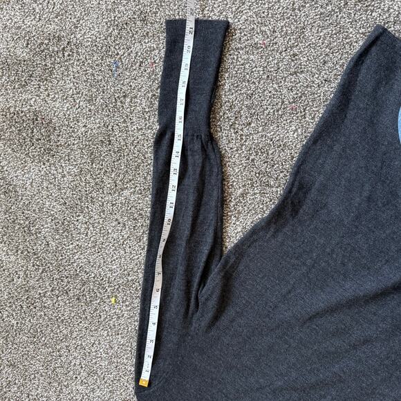 Classiques Entier Atelier Wool Silk Cashmere Turtleneck Heather Gray Sweater S/M - Picture 6 of 8